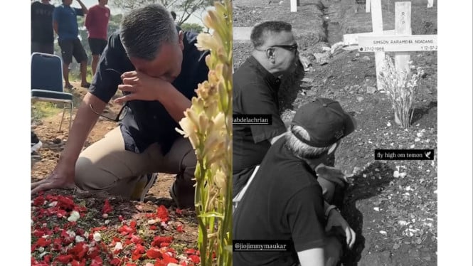 Pertemuan Terakhir Abdel di Makam Temon: Tangis, Doa, dan Permintaan Maaf yang Mengharukan