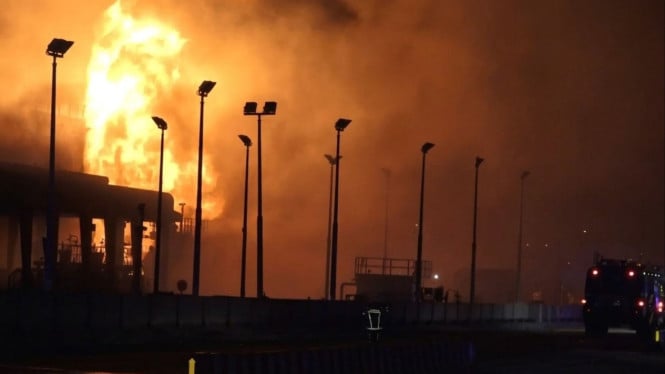 Infrastruktur Minyak Kuwait Porak-Poranda Usai Serangan Masif Iran