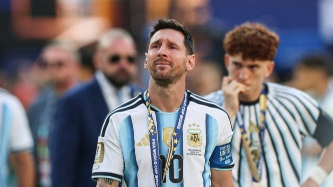 Messi Bersedih di Markas Juara: Argentina Kehilangan Mahkota Dunia ke Spanyol