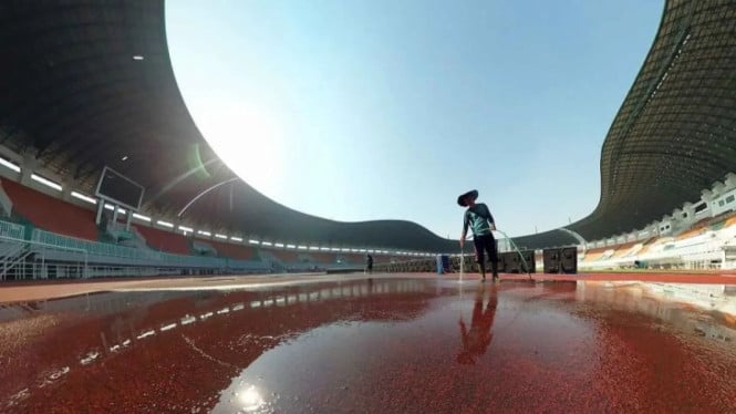 Dari Rusak Parah Hingga Siap Tempur: Stadion Pakansari Bangkit Jelang Piala AFF 2026