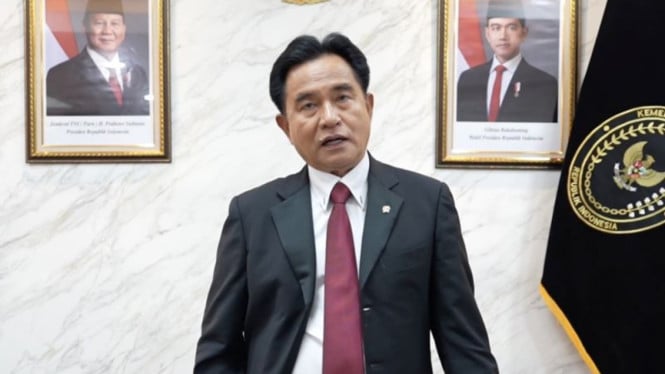 Menko Yusril Bongkar Identitas Sebenarnya Abdul Karim: Bukan Ulama, Bukan Aktivis Gaza