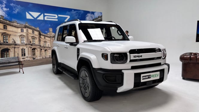 iCAR V27 Hadir di GIIAS 2026: SUV Boxy Futuristik dengan Jantung Listrik Hybrid