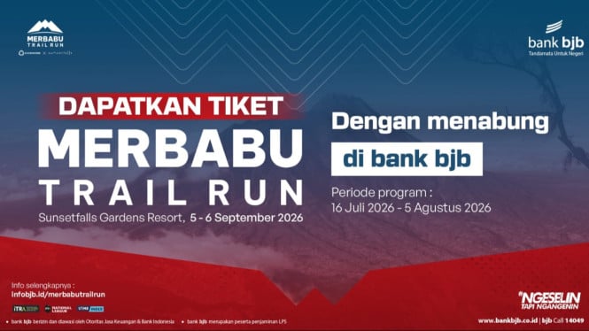Bank bjb Buka Pintu Petualang Muda Melalui Program Menabung Khusus Merbabu Trail Run 2026