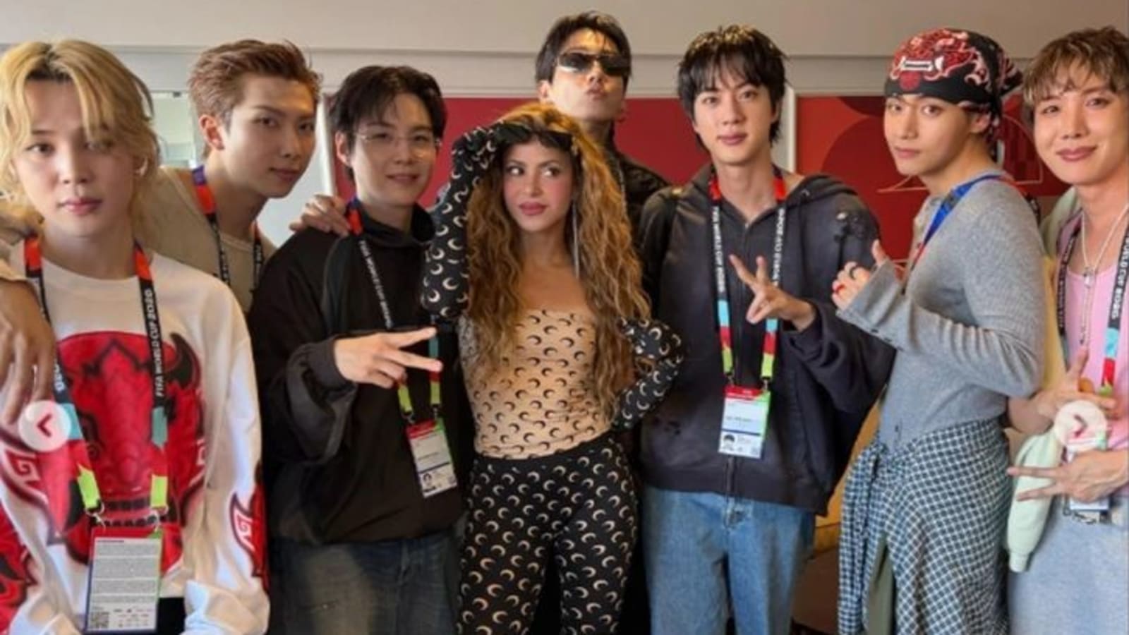 Shakira Membuktikan Cinta pada BTS, Sapa ARMY dengan Bahasa Korea di Instagram