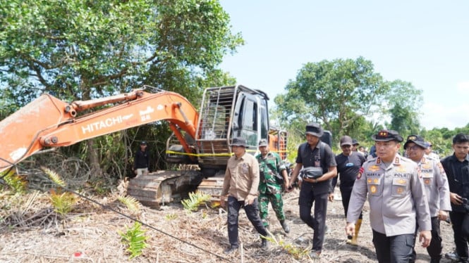 Kapolda Riau Gerak Cepat, 118 Hektare Mangrove Rakyat Terselamatkan dari Mafia Hutan