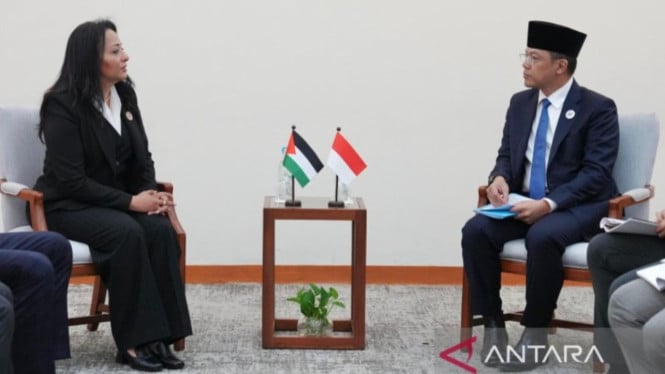 Indonesia Tegaskan Komitmen Penuh untuk Kemerdekaan Palestina dalam Pertemuan Bilateral