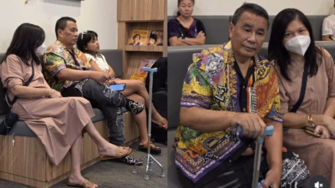 Hotman Paris Berobat di Singapura Tanpa Penampilan Glamor Biasanya, Kali Ini Istri Jadi Pendamping Setia