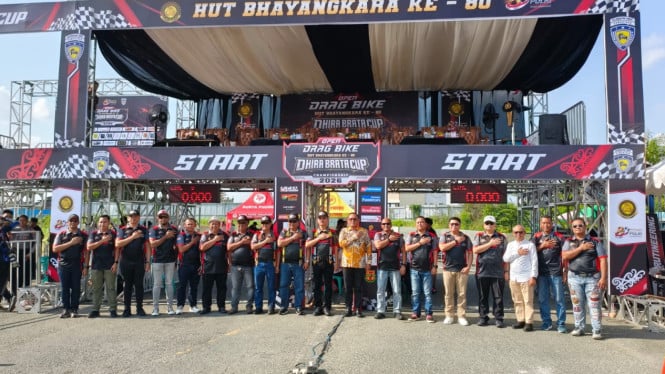 Dhira Brata Cup 2026 Meluncur: Wakapolri Ingatkan Peserta Drag Bike untuk Sportif di Lintasan