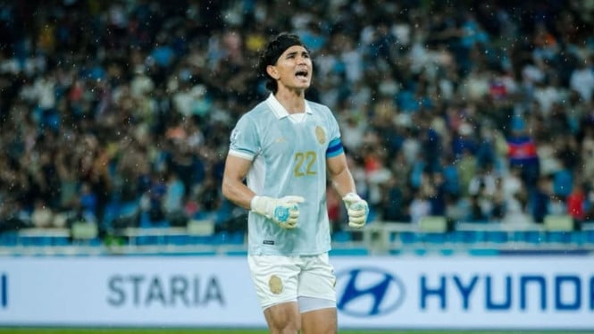 Kepercayaan Diri Kiper Kamboja Hancur Lebur Dihadapan Mitchell Baker dan Timnas Indonesia