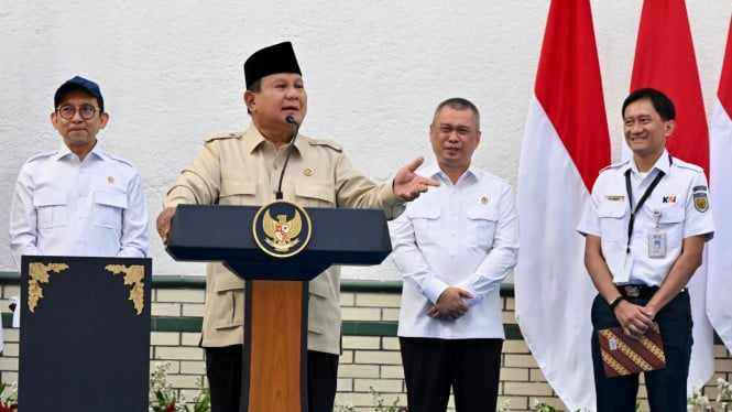 Prabowo Dorong KAI Wujudkan Mega Proyek Rail Lintas Sumatera dan Kalimantan