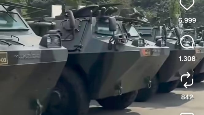 Deretan Tank Menggemaskan di Monas Jadi Viral, TNI Buru Pelaku Penyebar Hoaks