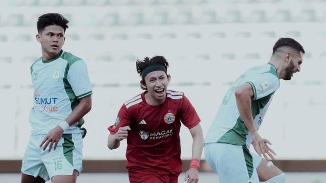 Persija Hajar PSMS 4-1, tapi Mimpi Semifinal Piala Presiden Masih Terombang-ambing