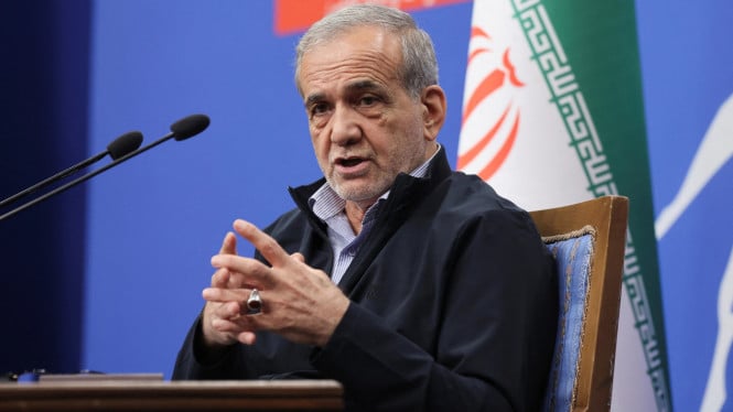 Pezeshkian Tolak Keras Rumor Mundur, Klaim Siap Pimpin Iran