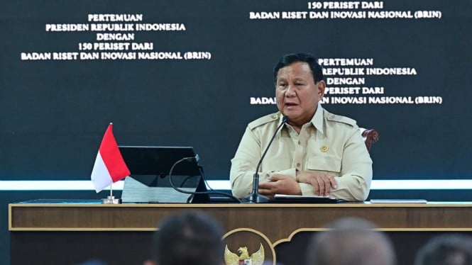 Prabowo Akui Riset Indonesia Tertinggal, Komitmen Naikkan Investasi Penelitian Jadi Sorotan