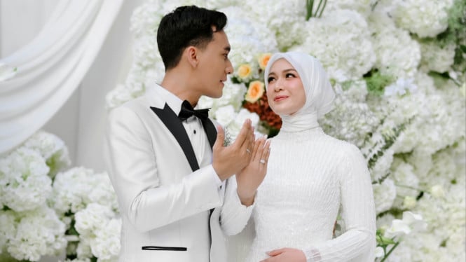 Momen Spesial Dea Annisa: Hijab Pernikahan Sebagai Simbol Cinta dan Penghormatan