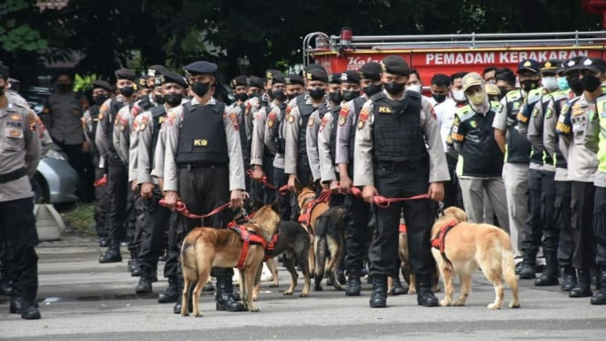 Operasi Keamanan Skala Besar: 8.095 Personel Gabungan Jaga Stabilitas Jakarta Hari Ini