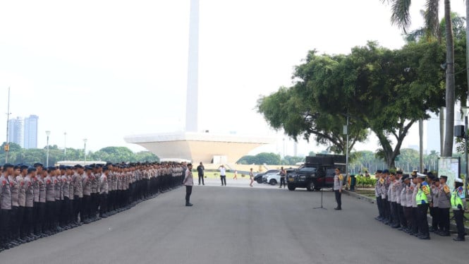 Bendera Pusaka Berkeliling Jakarta untuk Rayakan Kemerdekaan, Motoris Wajib Tahu Rute Ini