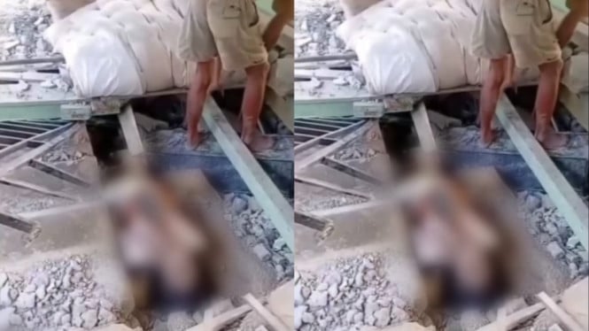 Cinta Terakhir di Bawah Puing: Ibu dan Anak Ditemukan Berpelukan Setelah Gempa Dahsyat NTT