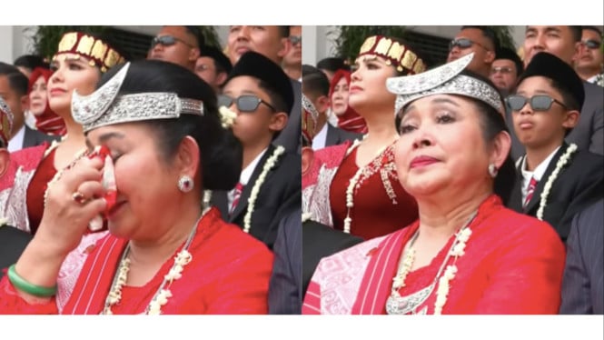 Titiek Soeharto Terpukau, Air Mata Jatuh Saat Lagu 'Tanah Airku' Bergema di Istana Negara