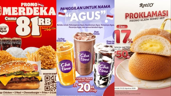 Manjakan Lidah di Bulan Kemerdekaan! Restoran Favorit Gelar Promo Gila-gilaan hingga Akhir Agustus
