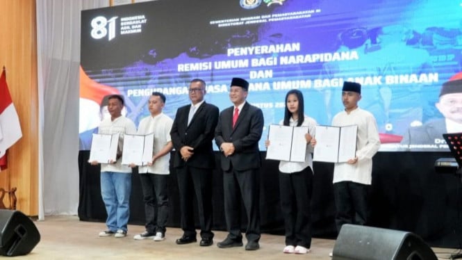 Ribuan Napi Jabar Bersiap Pulang, Program Remisi HUT RI Bebaskan 346 Tahanan