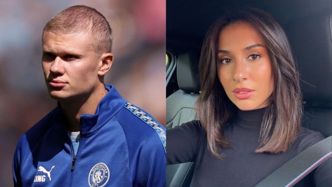 Sinkron Banget! Erling Haaland dan Isabel Johansen Bikin Heboh dengan Transformasi Rambut Barunya