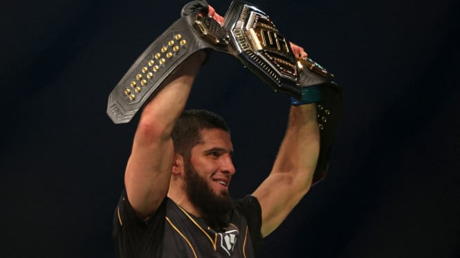 Makhachev Lampaui Legenda Silva, Kini Siap Dominasi Welterweight dengan Tiga Pertarungan Spektakuler