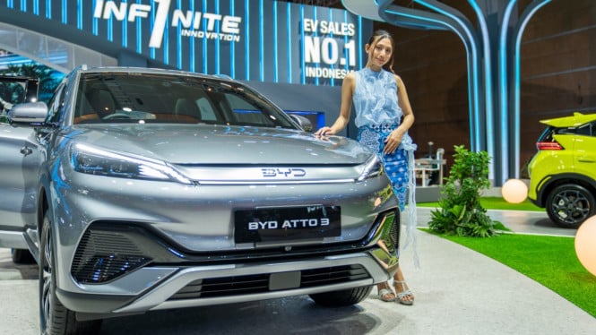 BYD Bikin Kejutan: Penjualan Mobil Listrik Melompat hingga 46 Ribu Unit dalam Setahun
