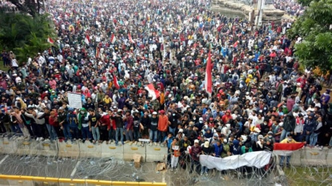 Gerakan Anarko Siap Infiltrasi Aksi Demo Besar-besaran di DPR, Polisi: Sudah Kami Monitor!
