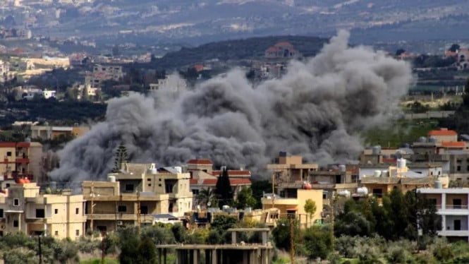 Serangan Udara Israel Terus Menghujani Lebanon Selatan, Ratusan Ribu Warga Terancam