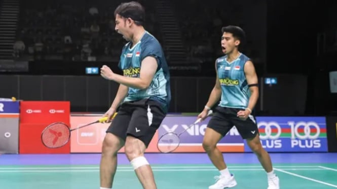 Dominasi Penuh! Sabar/Reza Singkirkan Legenda Dunia di China Masters 2026