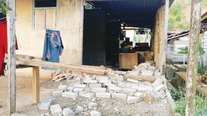 Gempa 5,5 SR Landa Halmahera Tengah, Puluhan Bangunan Termasuk Fasilitas Kesehatan Ambruk