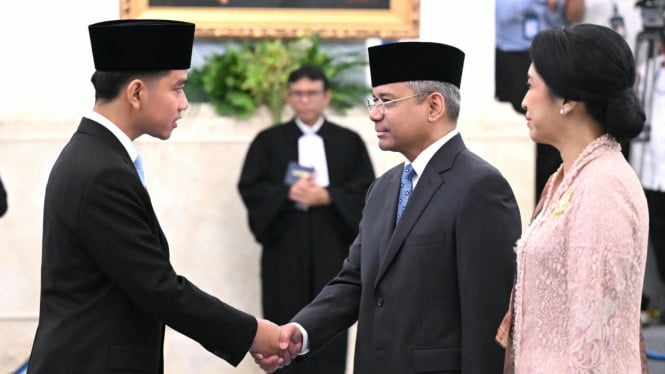 Gibran Percaya Suahasil Nazara Mampu Selamatkan Kesehatan Finansial Negeri