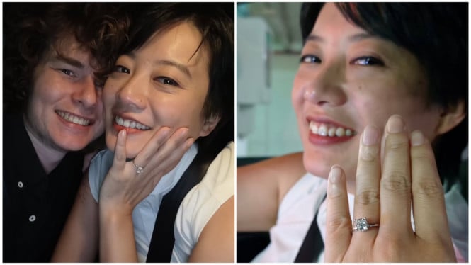 Dari Panggung ke Altar: Leony Trio Kwek Kwek Resmi Bertunangan dengan Cincin Berlian Memukau