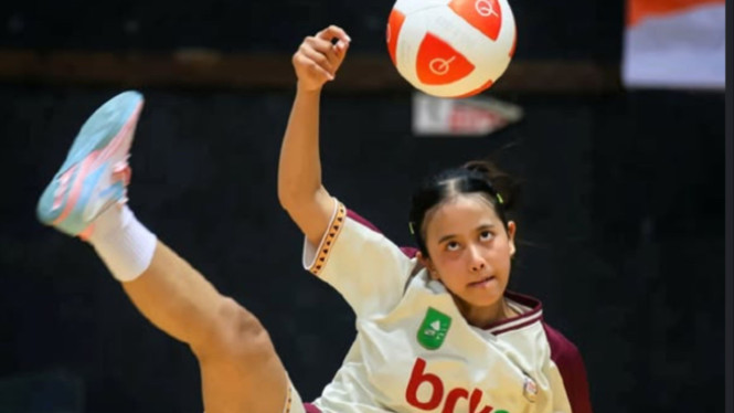 Sumaya Lolos ke Semifinal Teqball Asian Games 2026, Mimpi Emas Semakin Dekat