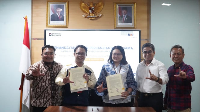 Kereta Api Jadi Andalan Baru Distribusi Pangan dan Ternak, KAI Logistik Gandeng Bogantara Indo Transport