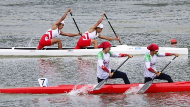 Dua Atlet Kano Sprint Indonesia Lolos Langsung ke Final Asian Games 2026, Mimpi Emas Dimulai