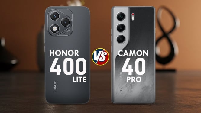 Tecno Camon 40 Pro Lawan Honor 400 Lite: Smartphone Mana yang Tahan Lama dan Menguntungkan?