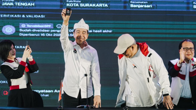 Jokowi Dorong PSI Tak Takut Ambang Batas Parlemen: Angka Berapapun Bisa Dihadapi