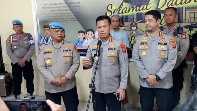 Propam Geledah Lima Polisi Tallo Usai Tragedi Tawuran Berdarah di Makassar