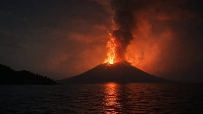 Gunung Semeru Bergemuruh 6 Kali Dalam 3 Jam, Kolom Abu Capai 900 Meter