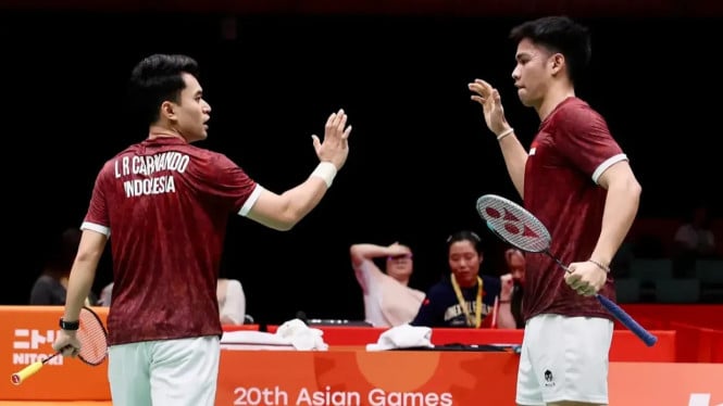 Leo/Daniel Raih Emas, Indonesia Makin Perkasa di Badminton Asian Games 2026