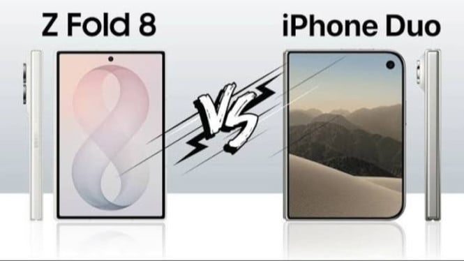 Lipat dan Unggul: iPhone Duo vs Galaxy Z Fold 8, Siapa Pemenang Sebenarnya?