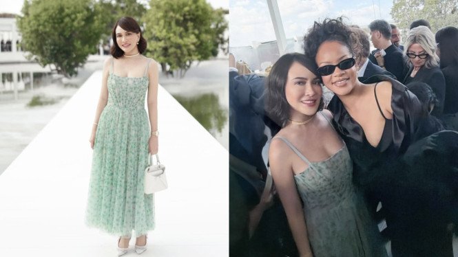 Shandy Aulia Memukau di Paris Fashion Week 2027, Dari Gaun Mint hingga Momen Eksklusif bersama Selebriti Internasional