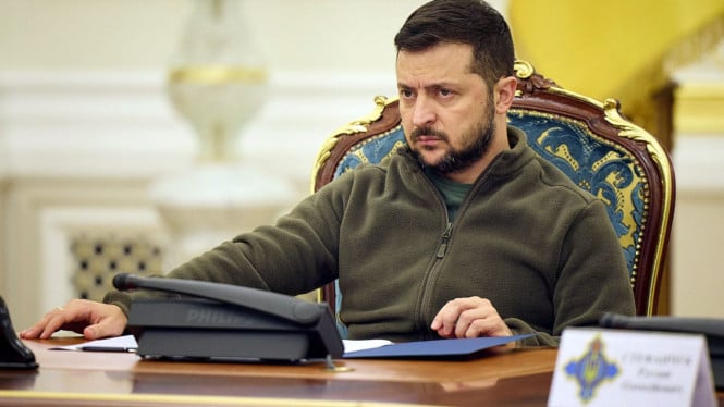 Zelenskyy Khawatir Rusia Akan Perkuat Serangan Saat Amerika Sibuk Pilpres