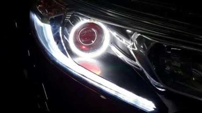 Modifikasi Lampu Mobil Sembarangan? Siap-siap Berhadapan dengan Hukum