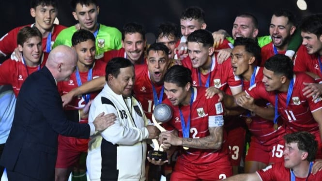 Presiden Prabowo Rayakan Trofi ASEAN Cup Timnas: 'Indonesia Tunjukkan Jiwa Juara'