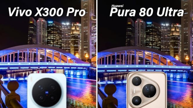 Flagship Camera King 2024: Huawei Pura 80 Ultra Berduel Sengit dengan Vivo X300 Pro