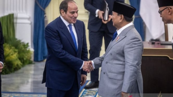Prabowo dan Mesir Sepakat: Dua Negara Palestina Adalah Satu-satunya Jalan Menuju Damai di Timur Tengah