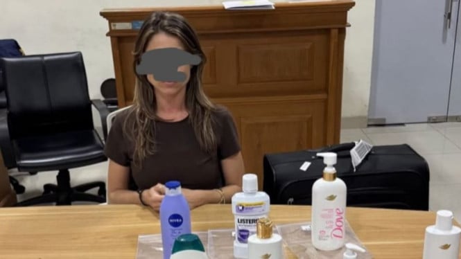Operasi Dramatis di Bandara Bali: Wanita Brasil Tertangkap Selundupkan Kokain Cair dalam Botol Sampo
